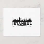 Istanboel Turkije City City Skyline Cadeau Idee Briefkaart (Voorkant)