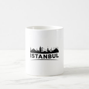 Istanboel Turkije City City Skyline Cadeau Idee Koffiemok