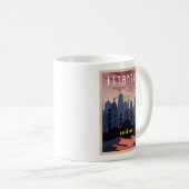  Istanboel Turkije Cityscape Crescent Koffiemok (Voorkant rechts)