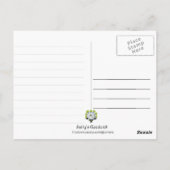 Istanboel, TURKIJE - Groene Tegel- Dank u Briefkaart (Achterkant)