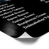 Istanboel, Turkije: Sjabloon op maat Perfect Poster (Hoek)