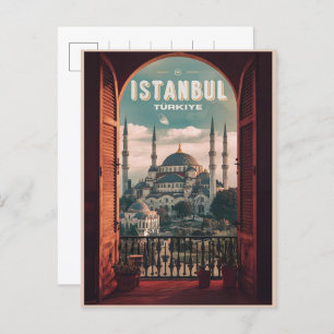 Istanboel turkiye reizen souvenirs geschenken briefkaart