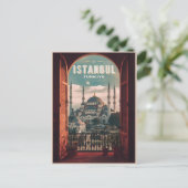 Istanboel turkiye reizen  souvenirs geschenken briefkaart (Staand voorkant)
