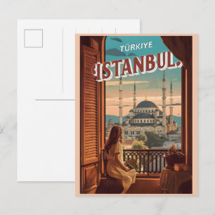 Istanboel turkiye reizen souvenirs geschenken briefkaart