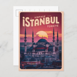 Istanboel turkiye reizen souvenirs geschenken briefkaart
