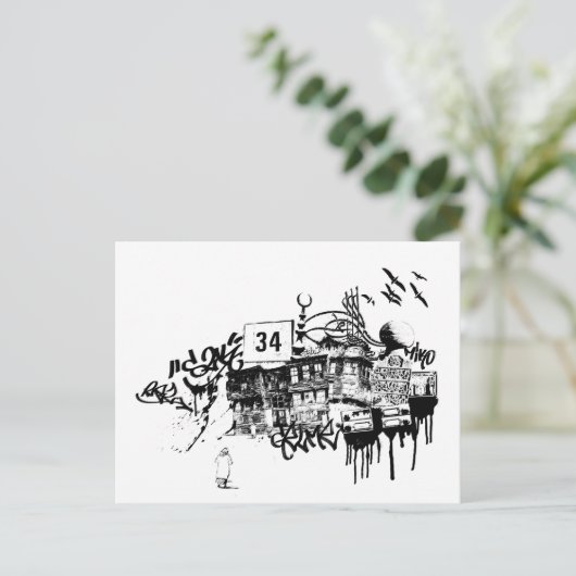 istanbul_01 briefkaart (Staand voorkant)