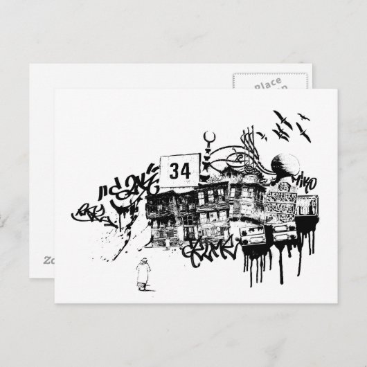 istanbul_01 briefkaart (Voorkant / Achterkant)