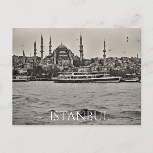 Istanbul (14) briefkaart (Voorkant)