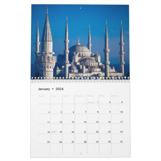Istanbul 2025 kalender (Jan 2026)