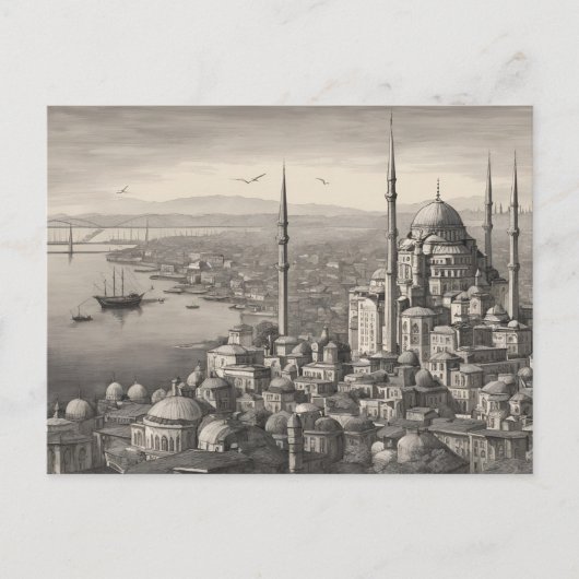Istanbul (5) briefkaart (Voorkant)