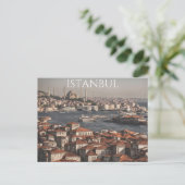 Istanbul (8) briefkaart (Staand voorkant)