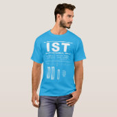 Istanbul Airport IST T-shirt (Voorkant volledig)