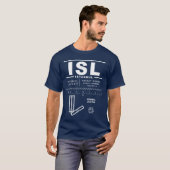Istanbul Atatürk Airport ISL T-shirt (Voorkant volledig)