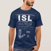 Istanbul Atatürk Airport ISL T-shirt (Voorkant)