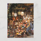 Istanbul Bazaar in het Briefkaart Turkije (Voorkant)