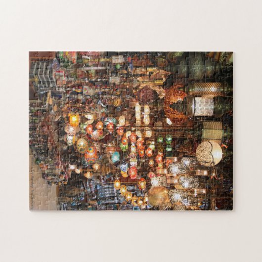 Istanbul Bazaar Market Legpuzzel (Horizontaal)