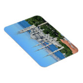 Istanbul Blauwe Moskee Nachtlandschap Premium Reiz Magneet (Rechterzijde)