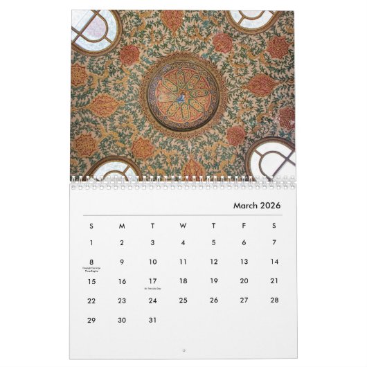 Istanbul Blauwe Moskee Nachtlandschap Reizen Turki Kalender (Mar 2026)