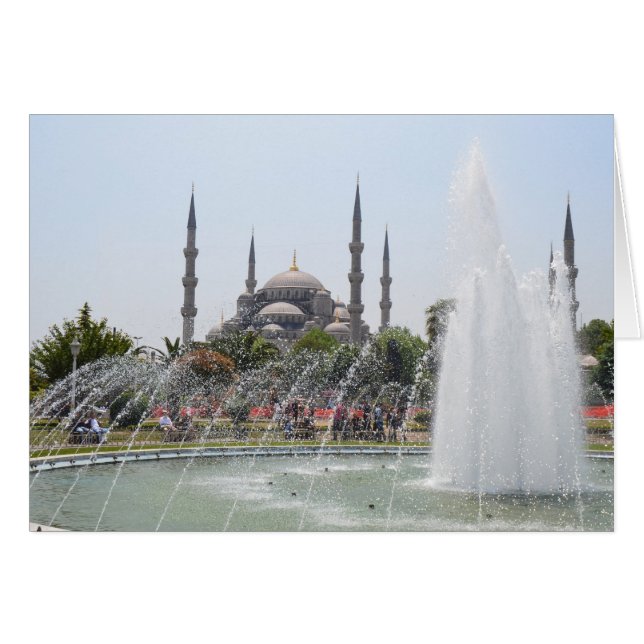 İstanbul Blue Mosque (Voorkant Horizontaal)