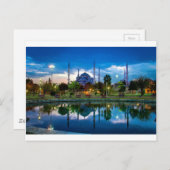 Istanbul Blue Mosque in Turkije Briefkaart (Voorkant / Achterkant)