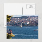 Istanbul Bosphorus Briefkaart (Voorkant / Achterkant)