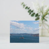 Istanbul Bosporus Briefkaart (Staand voorkant)