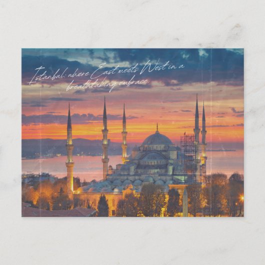 Istanbul Briefkaart (Voorkant)