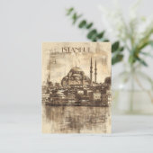 Istanbul Briefkaart (Staand voorkant)