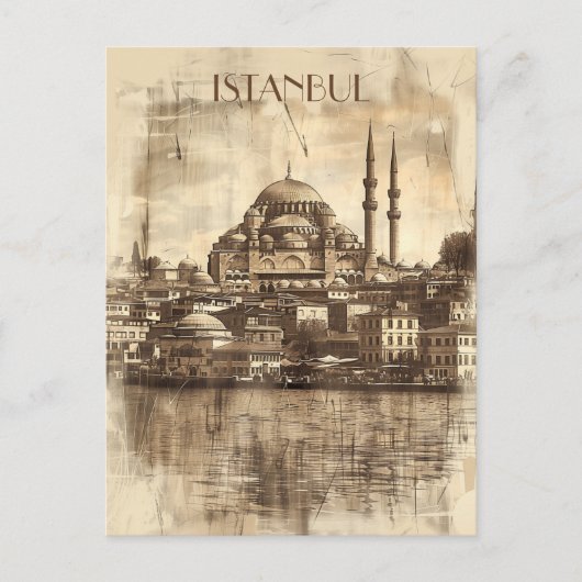 Istanbul Briefkaart (Voorkant)