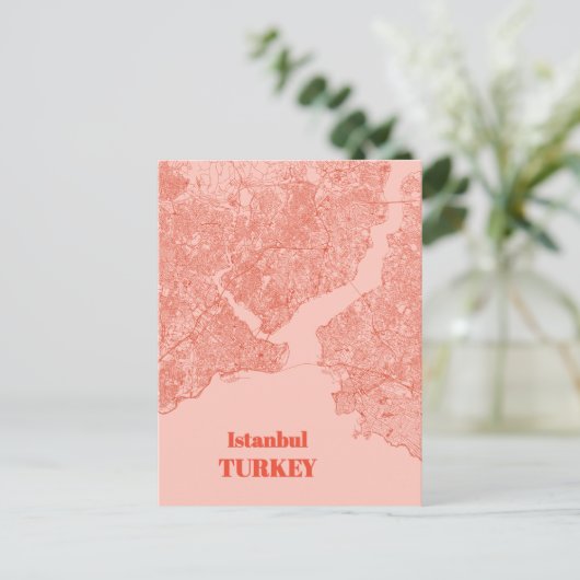 Istanbul Briefkaart (Staand voorkant)