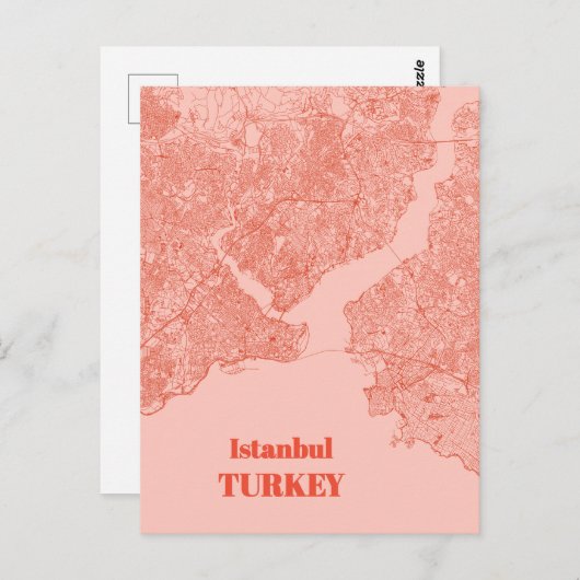Istanbul Briefkaart (Voorkant / Achterkant)