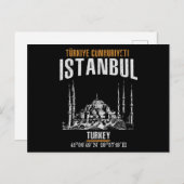 Istanbul Briefkaart (Voorkant / Achterkant)