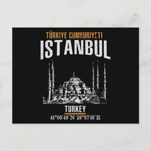 Istanbul Briefkaart (Voorkant)