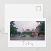 Istanbul Cityscape Street Architecture Briefkaart (Voorkant / Achterkant)