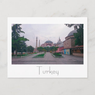 Istanbul Cityscape Street Architecture Briefkaart