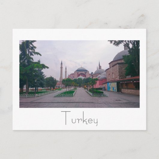 Istanbul Cityscape Street Architecture Briefkaart (Voorkant)