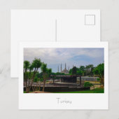Istanbul Cityscape Street Architecture Briefkaart (Voorkant / Achterkant)