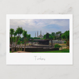 Istanbul Cityscape Street Architecture Briefkaart