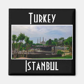 Istanbul Cityscape Street Architecture Magneet (Voorkant)