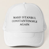 Istanbul Constantinopel weer maken Trucker Pet (Voorkant)