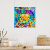Istanbul Epoch Hour Poster (Keuken)