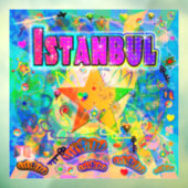 Istanbul Epoch Uur Venster Cling Raamsticker (Vel 3)