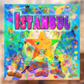 Istanbul Epoch Uur Venster Cling Raamsticker (Vel 2)