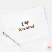 ISTANBUL GAY PRIDE RONDE STICKER (Envelop)