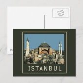 Istanbul Hagia Sophia Briefkaart (Voorkant / Achterkant)