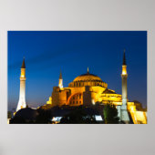 Istanbul - Hagia Sophia op het Poster van de schem (Voorkant)