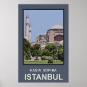 Istanbul Hagia Sophia Poster (Voorkant)
