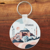 Istanbul Hagia Sophia Sleutelhanger (Voorkant)