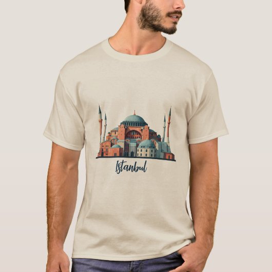 Istanbul Hagia Sophia T-shirt (Voorkant)