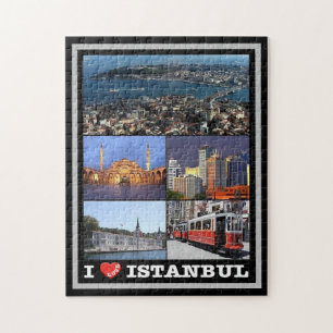 Istanbul - ik hou van Turkije - Legpuzzel